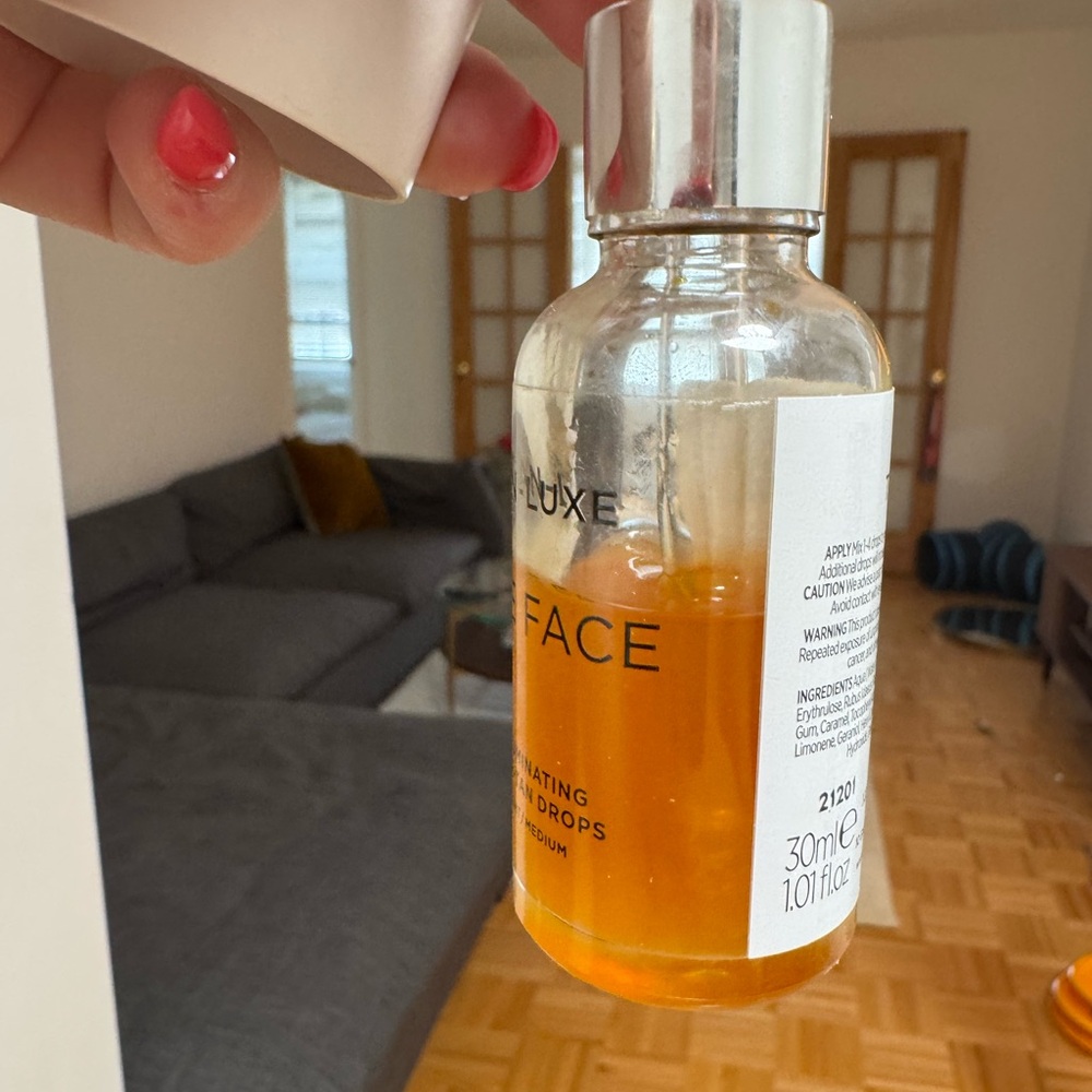 Luxe Orange Silver Serum Face Oil